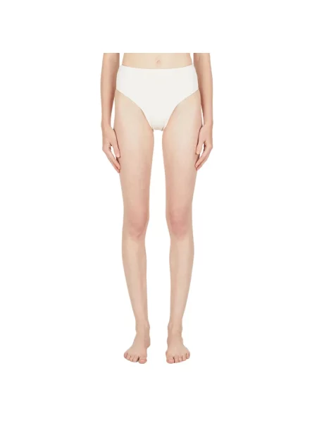 Talia bikini Ziah z wysoką talią retro biały