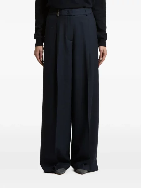 Pantaloni Peserico albastru