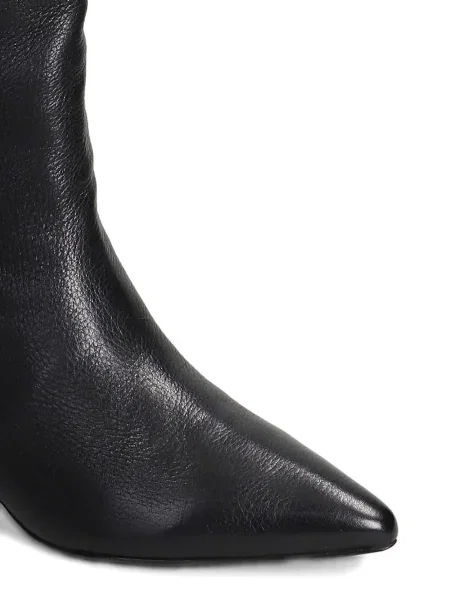 Botine Ash din piele negru