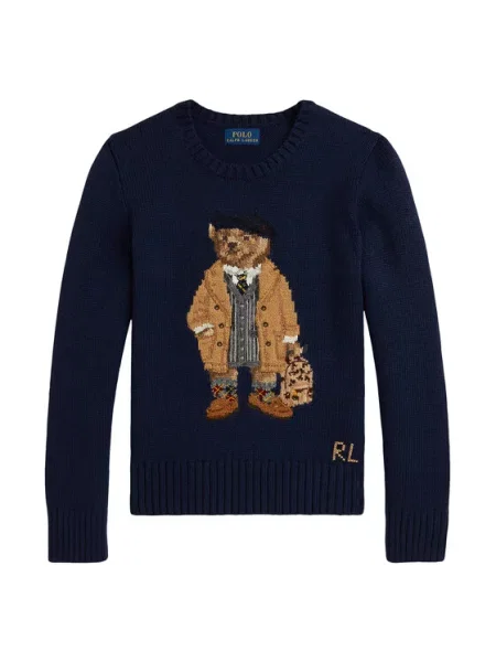 Polo Ralph Lauren Megztinis Tamsiai mėlyna
