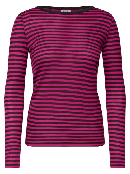 CECIL Tricou roz negru