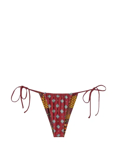 Bikini Kith z nadrukiem czerwony