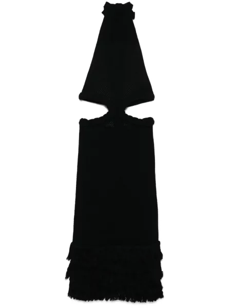 Rochie midi Johanna Ortiz până la genunchi de costum negru