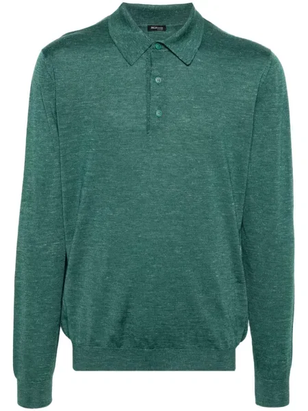 Pletené polotričko Kiton zelené