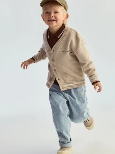 Reserved Cardigan din lână bej