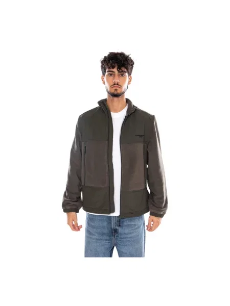 Kurtka Carhartt Wip polarowa zielona