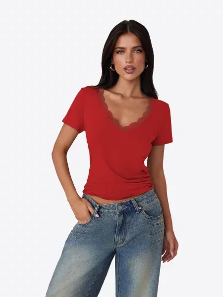 Imily Bela Tricou roșu
