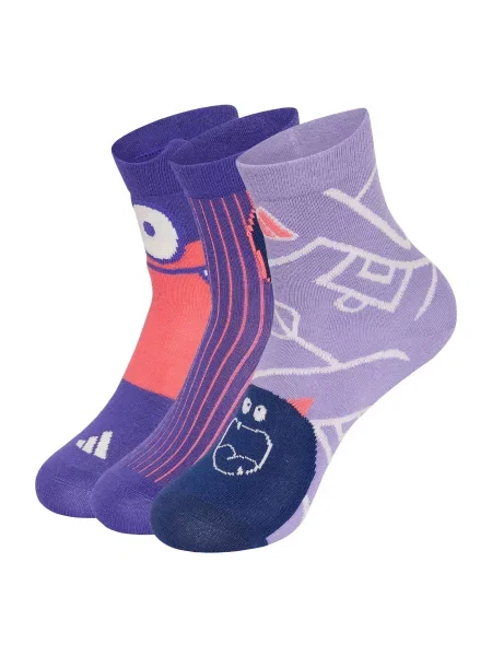 ADIDAS SPORTSWEAR Αθλητικές κάλτσες Tiro_Nster λεβάντα / σκούρο λιλά / κοραλί λευκό