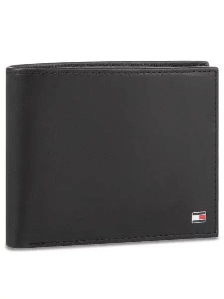 TOMMY HILFIGER Denarnica Eton' črna