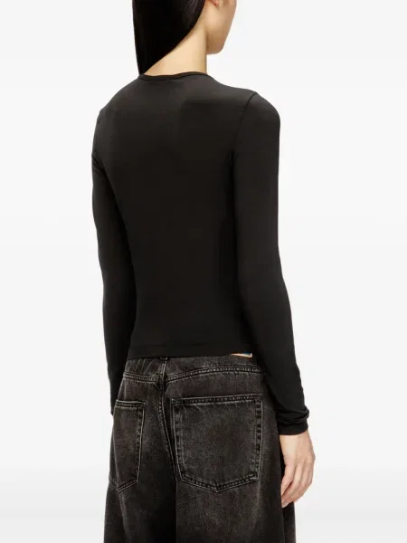 Tricou Diesel lung negru