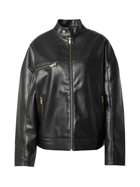 Millane Přechodná bunda Fleur' černá