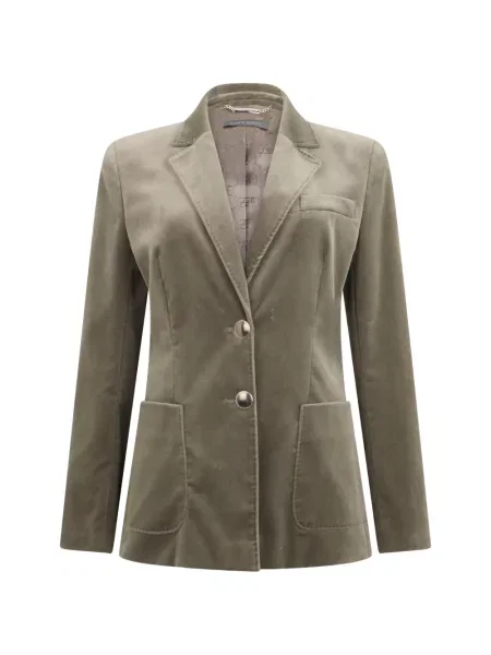 Gulerat sacou Alberta Ferretti verde