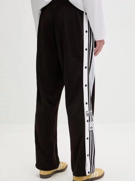 Adidas Originals spodnie dresowe Adibreak brązowe