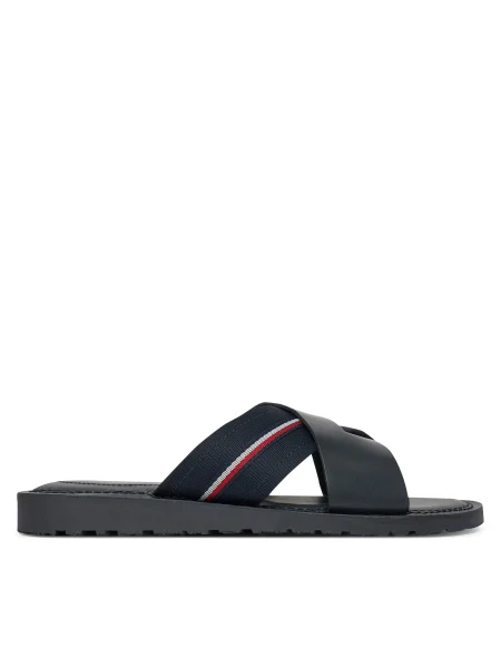 Чехли Tommy Hilfiger CORE HILFIGER LH CRISS C SANDAL мъжки тъмносиньо