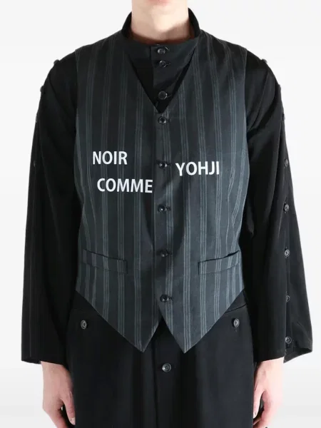 Mellény Yohji Yamamoto fekete