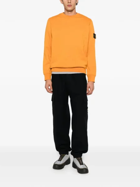 Пуловер Stone Island камъни оранжево