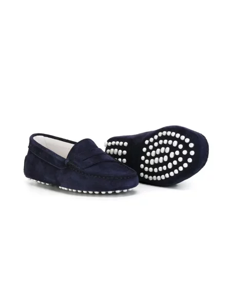 Mokasyny dziecięce Tod's niebieskie