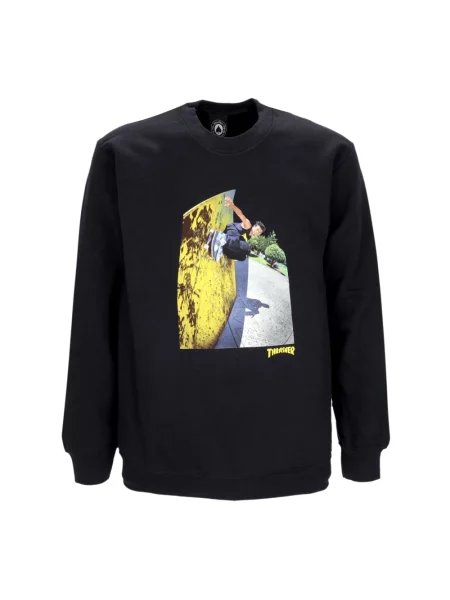 Bluza nierozpinana Thrasher czarna