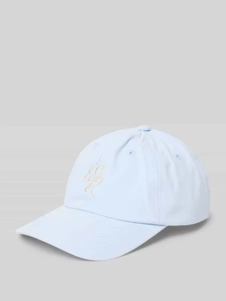 Czapka z daszkiem i wyhaftowanym logo model ‘Roxane’ Leger By Lena Gercke