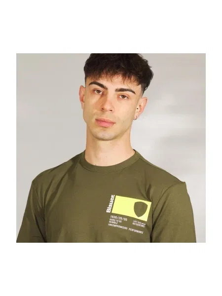 Tricou Blauer verde