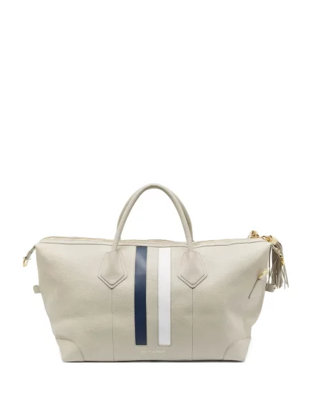 Geantă 3.1 Phillip Lim din piele cu dungi gri
