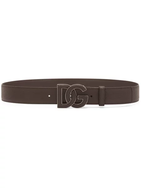 Curea Dolce & Gabbana din piele maro