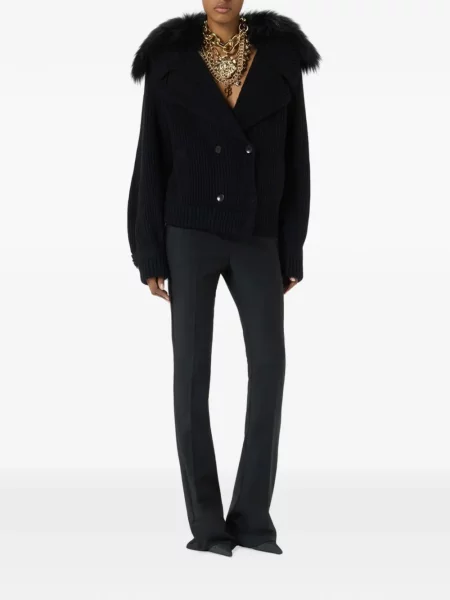 Pantaloni Blumarine evazate negru