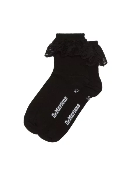 Dresuri Dr. Martens cu volane negru