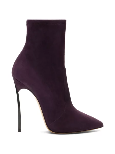 Cizme scurte Casadei violet