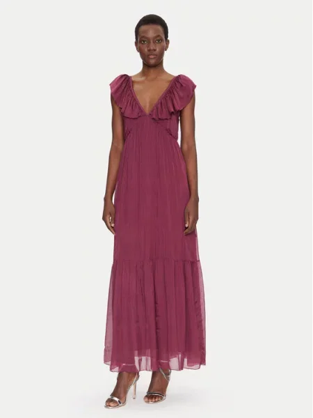 Платье Dixie бордовое