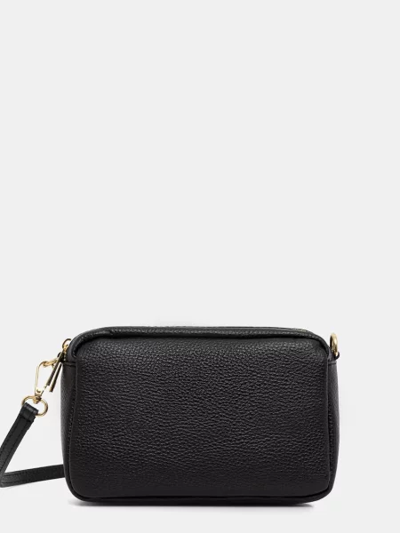 Answear.LAB geantă crossbody pentru femei din piele negru