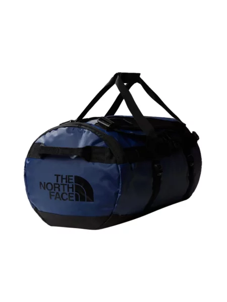 Torba podróżna The North Face Base Camp Duffel M 71 l summit navy/black/npf niebieska
