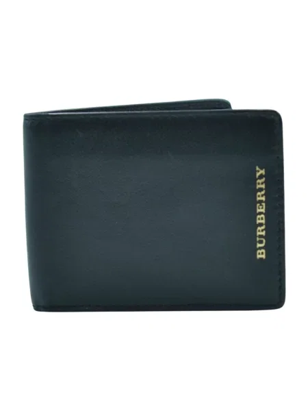 Portfel Burberry skórzany czarny