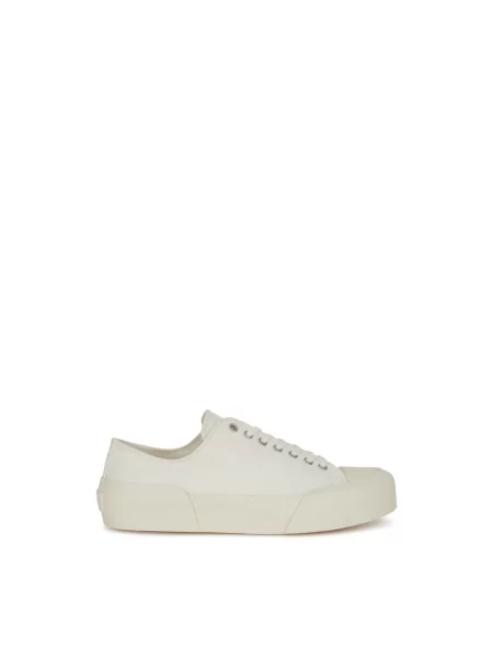 Sneakersy Jil Sander sznurowane beżowe