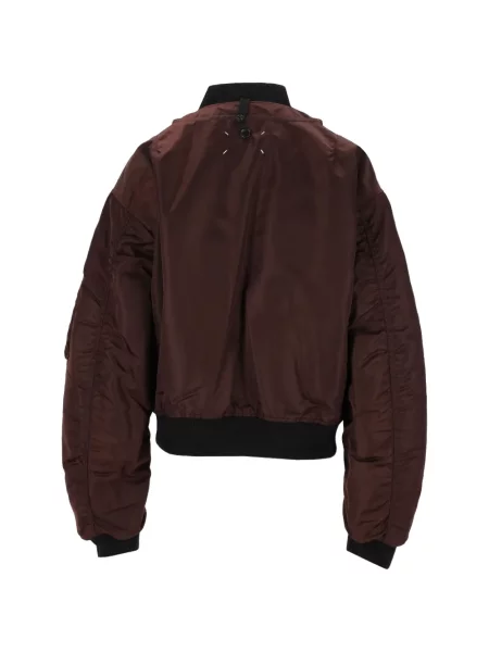Reversibil geacă bomber Maison Margiela maro
