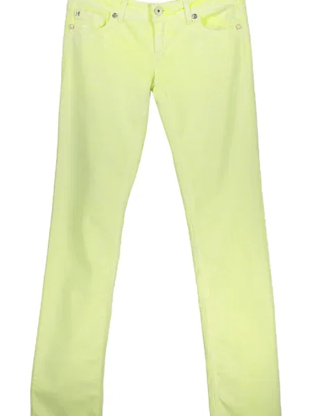 Pantaloni Re-start galben