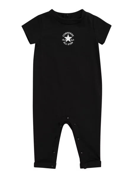 CONVERSE Salopetă negru alb