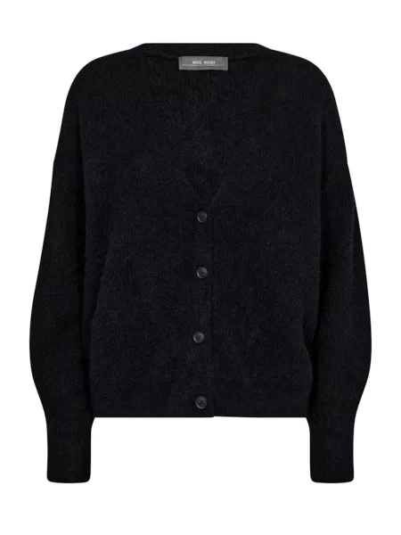 MOS MOSH Geacă tricotată MMThora' negru