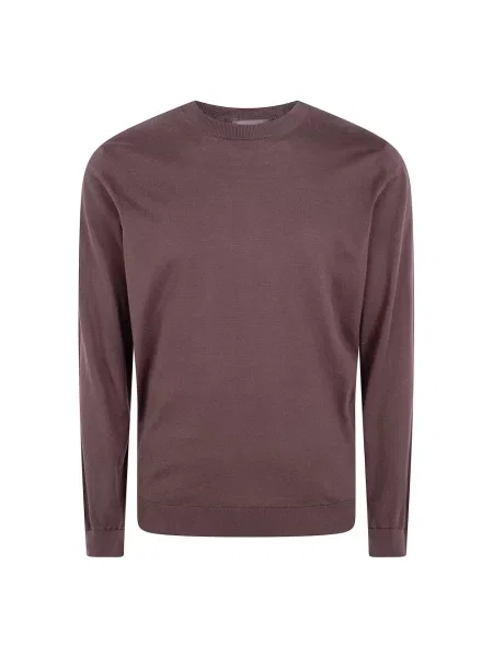 Sweter Filippo De Laurentiis brązowy
