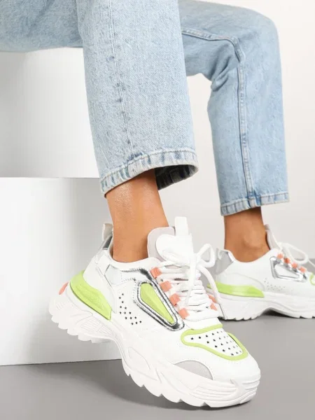 Sneakers Nelasea Galbeni alb