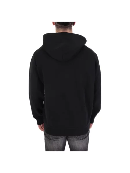 Dzianinowa bluza z kapturem Polo Ralph Lauren z kapturem czarna