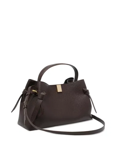 Geantă shopper Yuzefi din piele maro