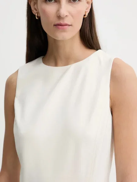 Сукня Lauren Ralph Lauren mini розкльошена бежевий