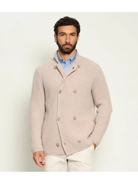 Fay De lână cardigan bej