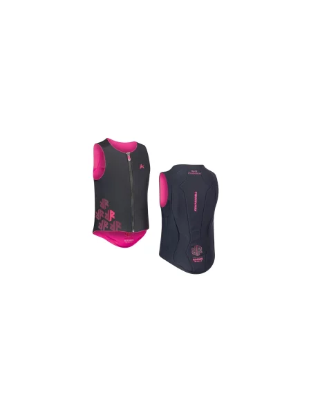 Kamizelka Komperdell Ballistic FlexFit Pro Junior Black Neon Pink czarna