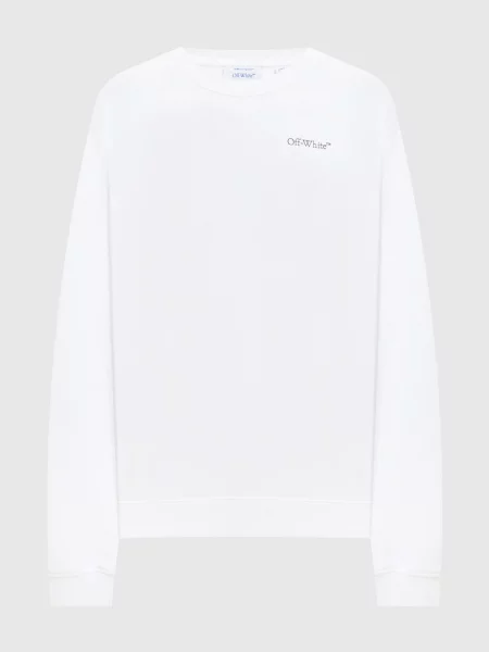 Світшот з квітковим принтом емблеми Arrow Off-white білий