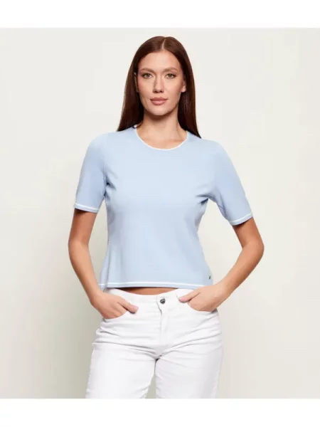 Marc Cain Pulover | Relaxed fit albastru