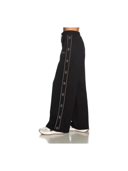 Spodnie dresowe GUESS Octavia Wide Leg Pants Jet Black S czarne
