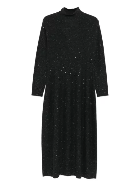 Rochie Antonelli cu paiete de costum negru