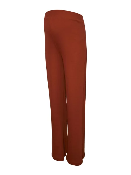 MAMALICIOUS Pantaloni cranberry roșu